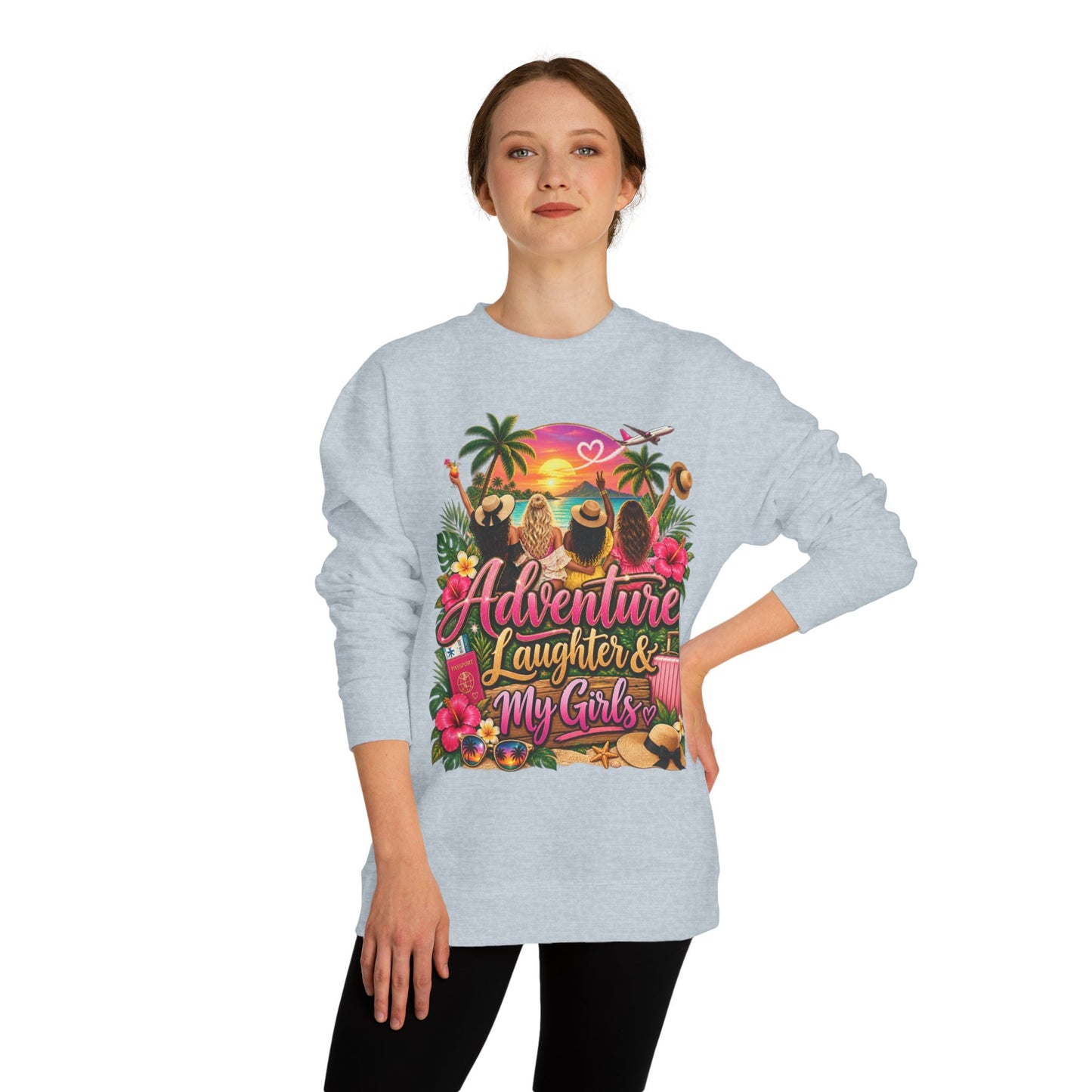 Adventure, Laughter & My Girls Crewneck