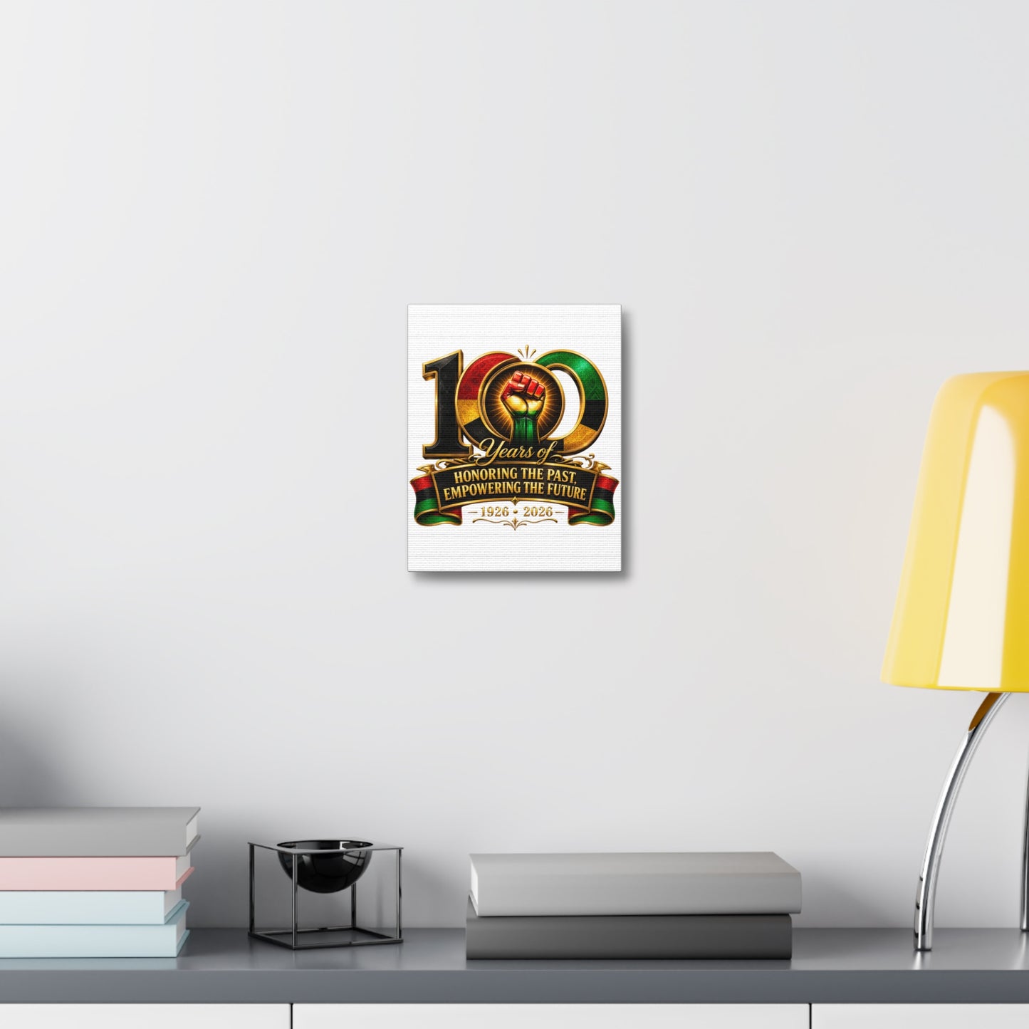 100 Years Anniversary Canvas — "Honoring the Past, Empowering the Future" (1926–2026)