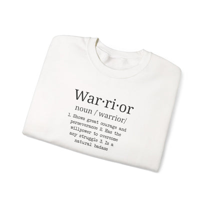 Warrior Definition  Sweatshirt