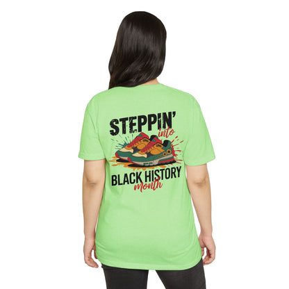 Steppin' Into Black History Month T-Shirt
