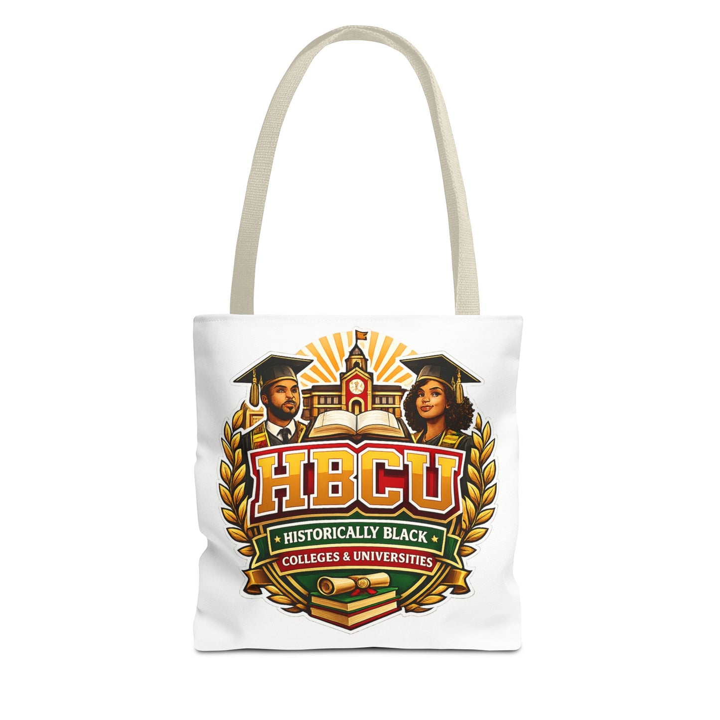 HBCU Crest Tote Bag — Historically Black Colleges & Universities Graduation Tote