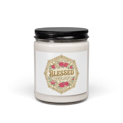 Blessed Mama Candle | mom life, minimalist mom streetwear
