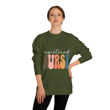 Registered Nurse Retro Crewneck Sweatshirt