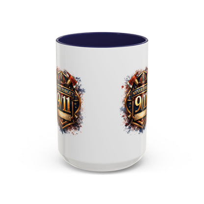 Never Forget 9/11 Memorial Coffee Mug