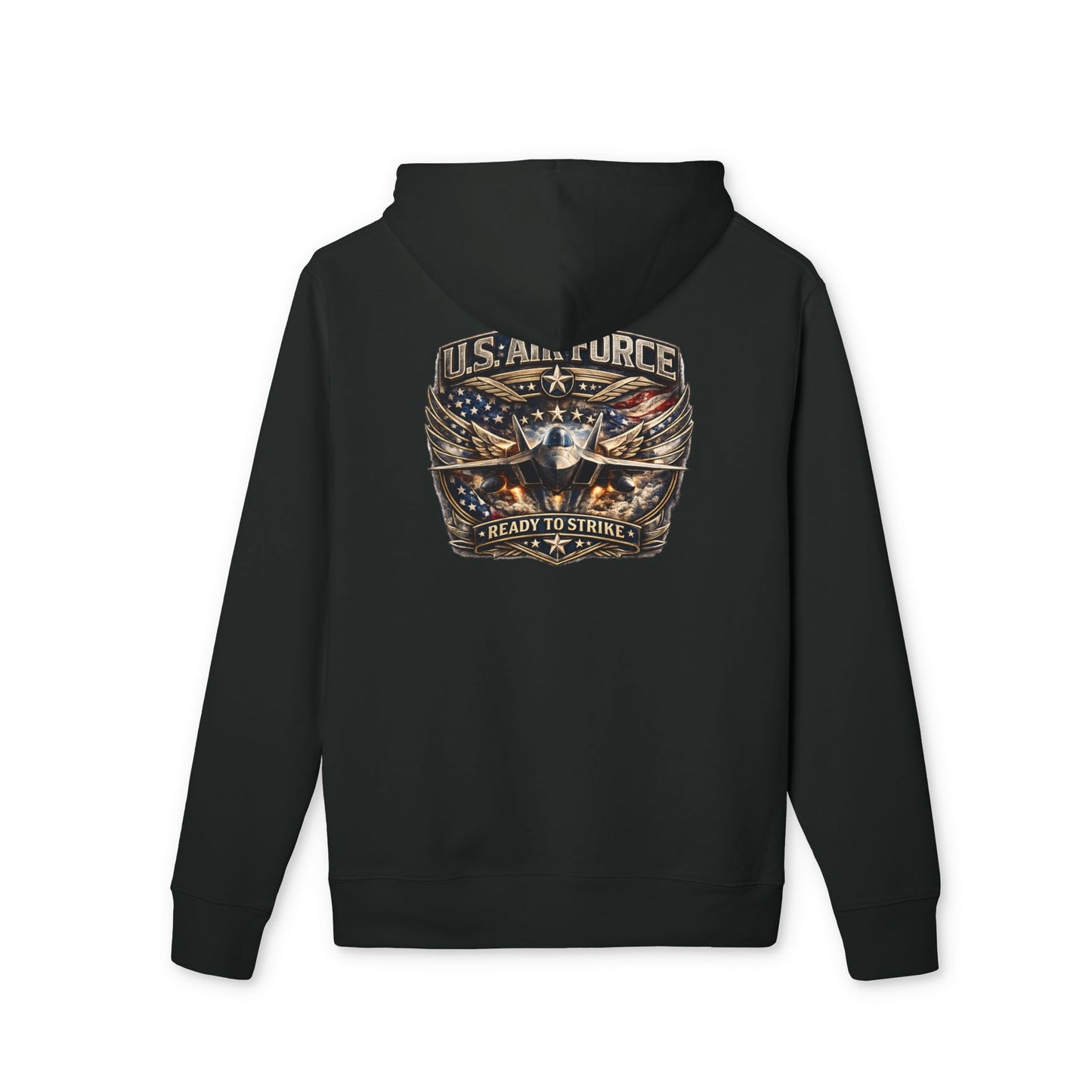 U.S. Air Force Eagle Shield Hoodie — Veterans & Military Support Pullover