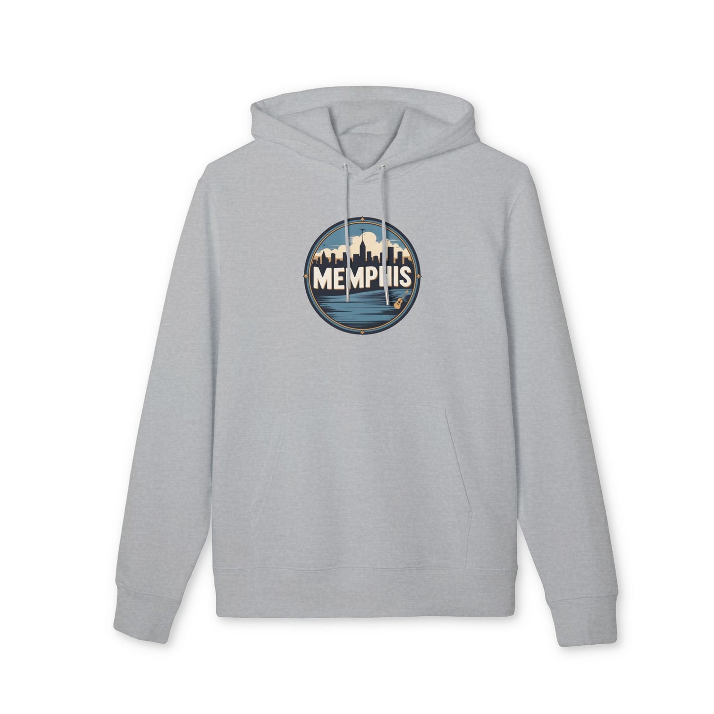 Memphis Skyline Hoodie — Retro Cityscape Pullover