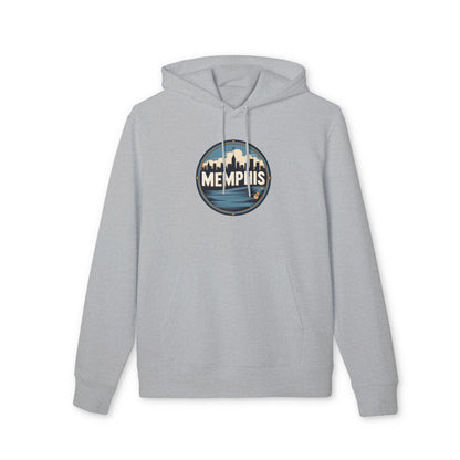 Memphis Skyline Hoodie — Retro Cityscape Pullover