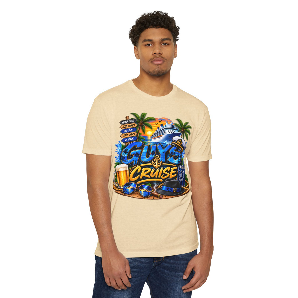 Guys Cruise T-Shirt — Men's Cruise Party Vacation Tee