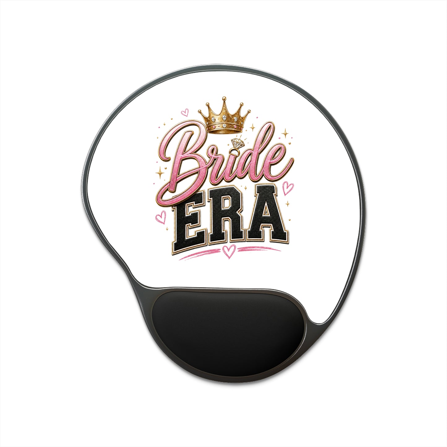 Bride Era Mouse Pad with Wrist Rest — Bachelorette Desk Accessory