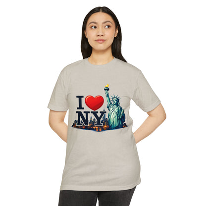 I  NY Statue of Liberty T-Shirt — New York City Souvenir Tee
