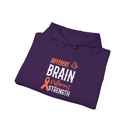 Different Brain Different Strength Hoodie