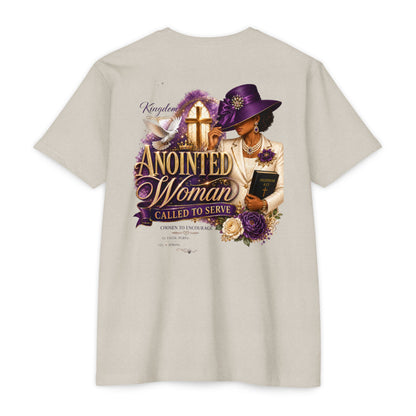 Anointed Woman T-Shirt — "Called to Serve" Christian Faith Tee