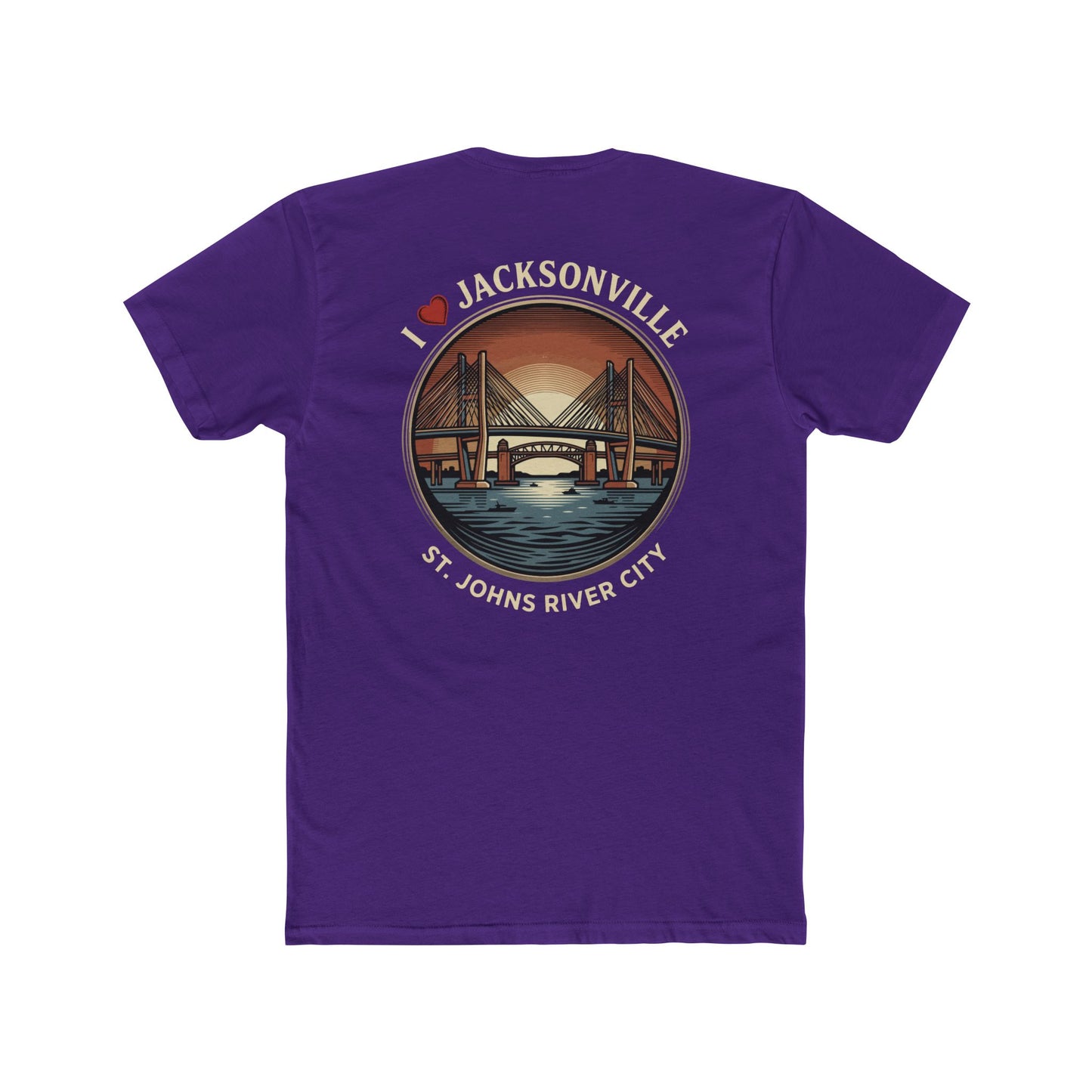 Jacksonville St. Johns River City Tee — I  Jacksonville Graphic T-Shirt