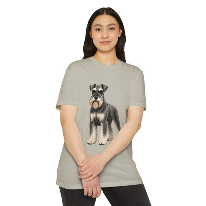 Schnauzer Dog T-Shirt — Realistic Schnauzer Graphic Tee for Dog Lovers