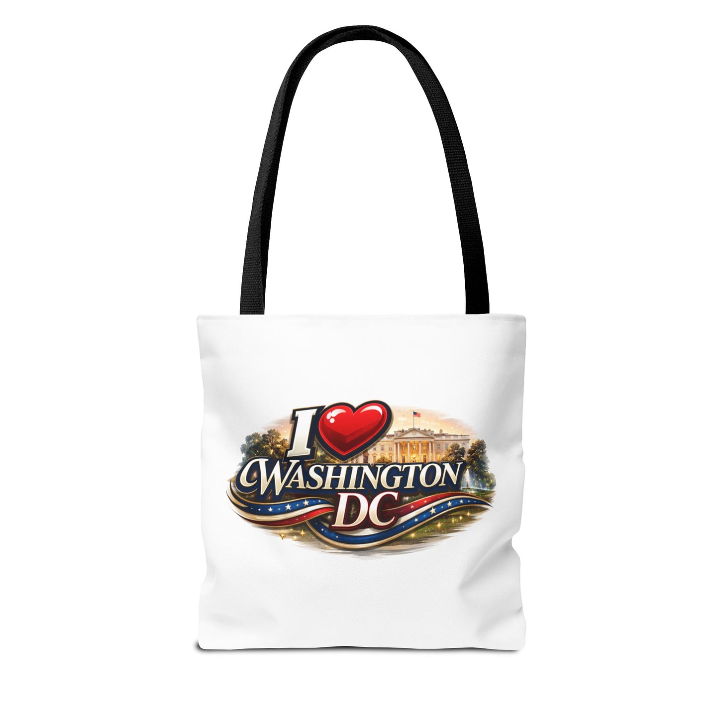 I  Washington DC Tote Bag — Souvenir City Landmark Shopper