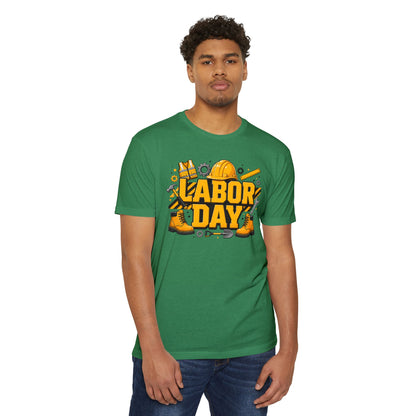 Labor Day T-Shirt — Construction Tools Graphic Tee