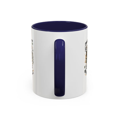 Dad King Lion Coffee Mug — 'Dad: The King' Accent 11/15oz Gift