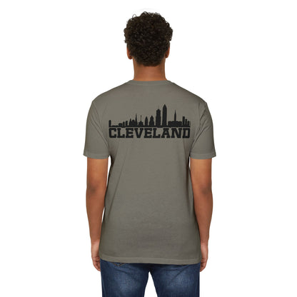 Cleveland Skyline T-Shirt — Retro City Silhouette Tee