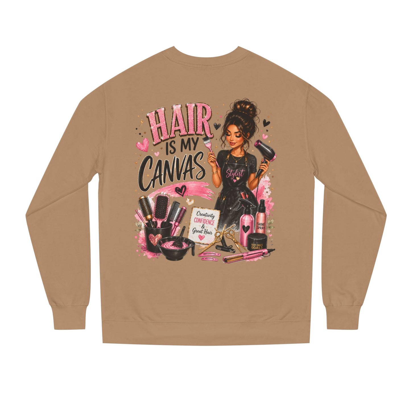 Hair Is My Canvas Sweatshirt