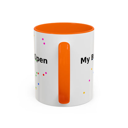 Coffee Mug - "My Brain Has Too Many Tabs Open" Funny Office Gift (11/15 oz)