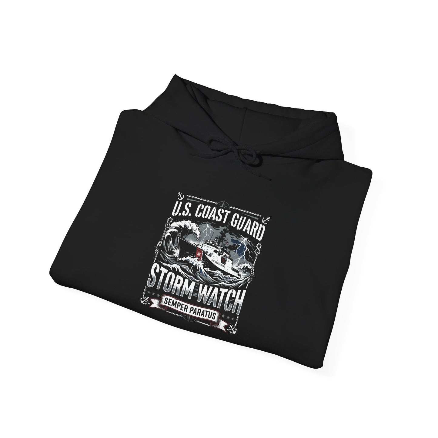 U.S. Coast Guard Storm Watch Semper Paratus Hoodie
