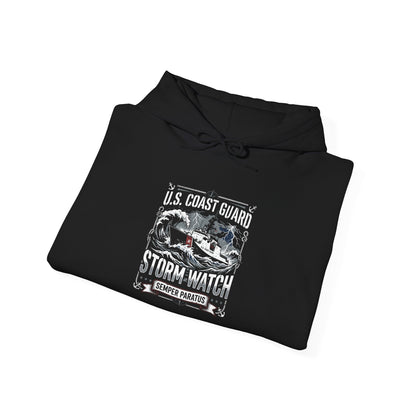 U.S. Coast Guard Storm Watch Semper Paratus Hoodie