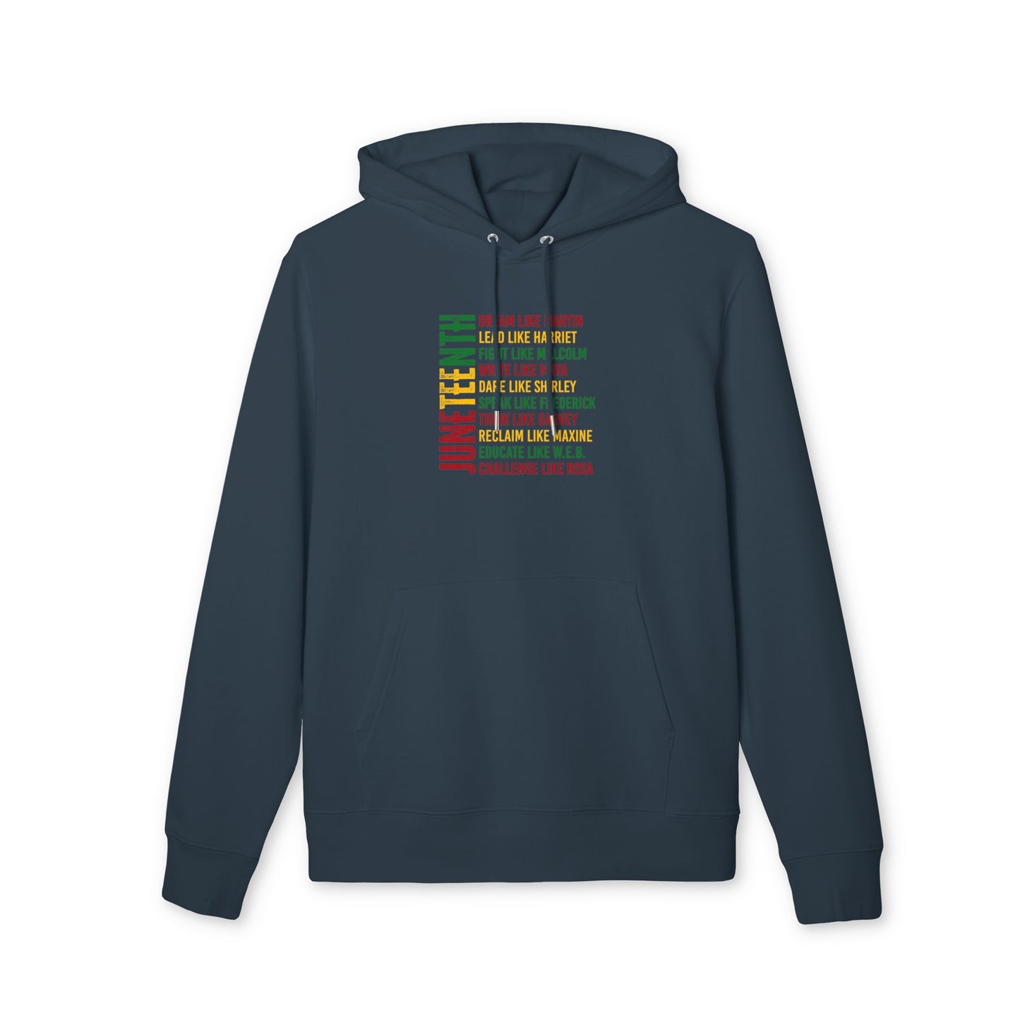 Leadership Legacy Hoodie — "Lead like Harriet, Dare like Shirley, Reclaim like Maxine"