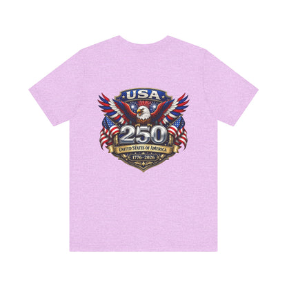 USA 250th Anniversary Eagle T-Shirt — 1776–2026 Patriotic Flag Tee