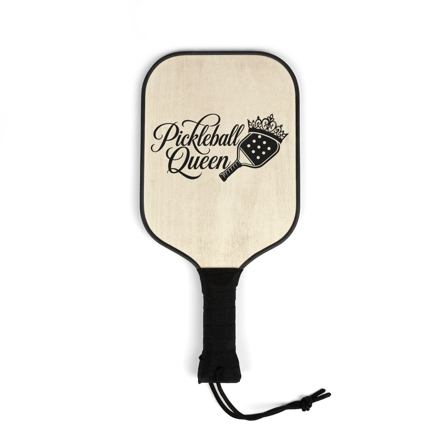 Pickleball Paddle Set — "Pickleball Queen" Graphic Paddle & Balls