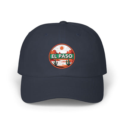 El Paso Sunset Dad Cap - Embroidered Desert Patch Baseball Hat