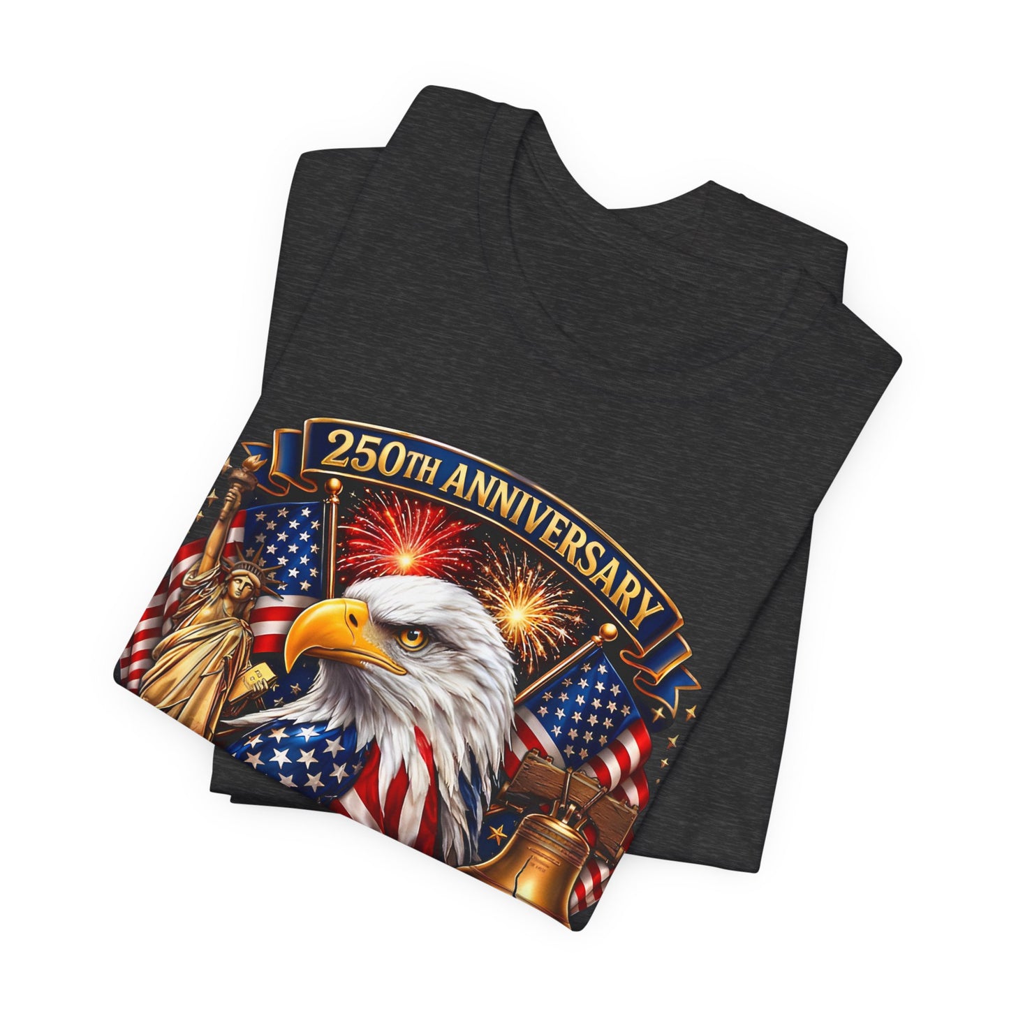 Independence 250th Eagle T-Shirt – United States 1776-2026 Centennial Graphic Tee