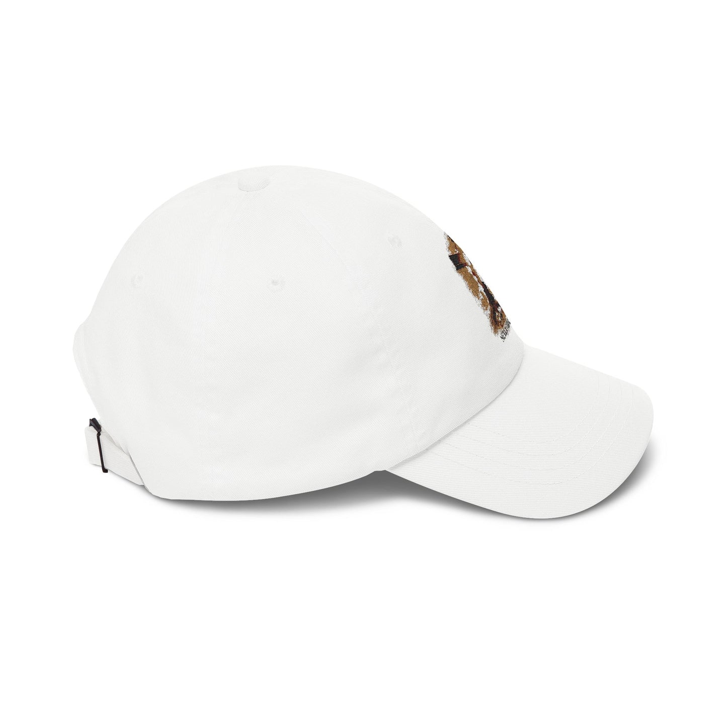 Dad Cap — Grunge Cross 'Never Forget' Embroidered Baseball Hat