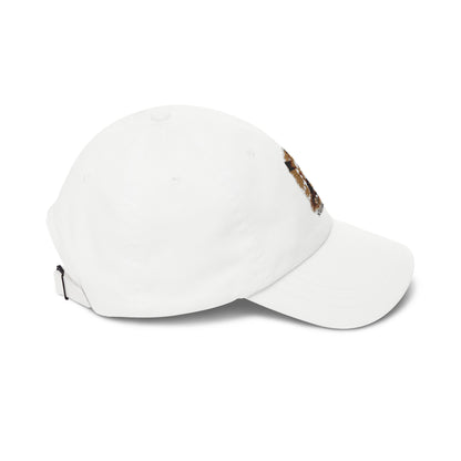 Dad Cap — Grunge Cross 'Never Forget' Embroidered Baseball Hat