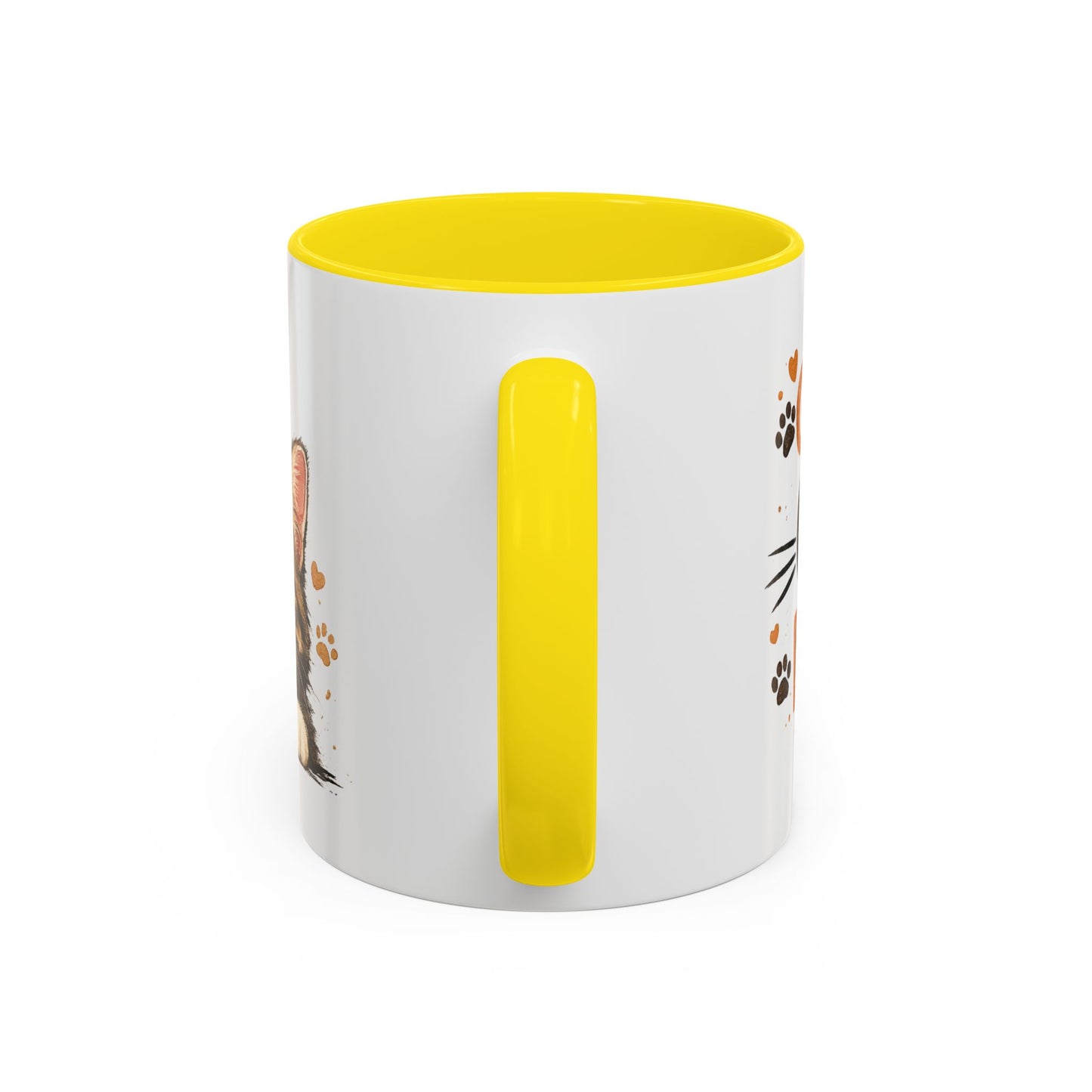 Cat Mug — "Crazy Cat Lady" Cute Kitten Accent Coffee Mug (11/15 oz)