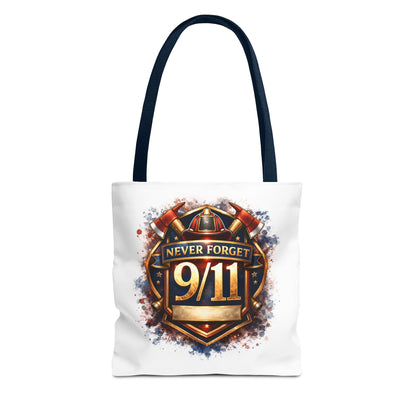 Never Forget 9/11 Memorial Tote Bag
