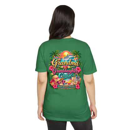Grandma & Granddaughter Cruise T-Shirt — Tropical Vacation Graphic Tee