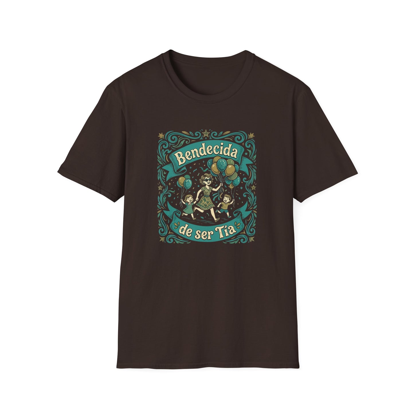 Bendecida de ser Tía (Blessed to Be an Aunt) T-Shirt