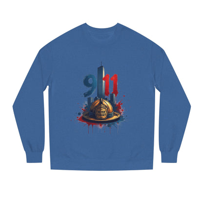 9/11 Memorial Sweatshirt – Firefighter Tribute Crewneck