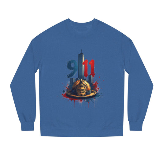 9/11 Memorial Sweatshirt – Firefighter Tribute Crewneck