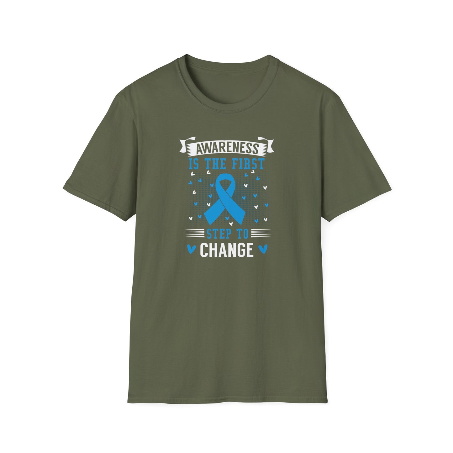 Awareness Is the First Step to Change T-Shirt