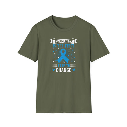 Awareness Is the First Step to Change T-Shirt