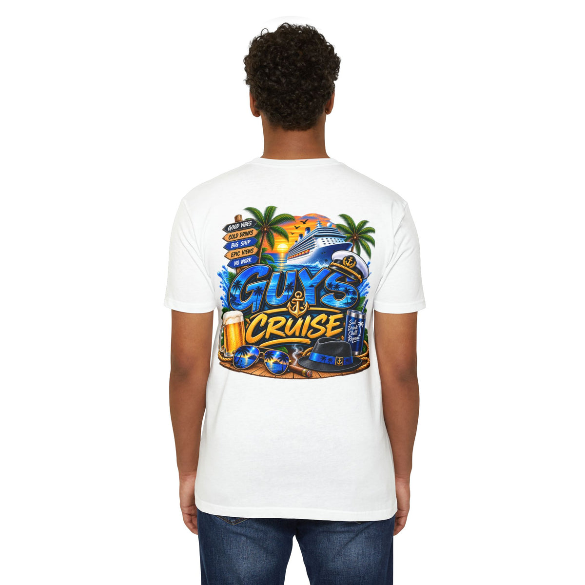 Guys Cruise T-Shirt — Men's Cruise Party Vacation Tee