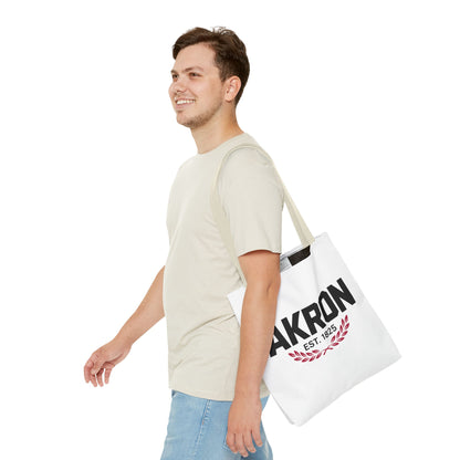 Akron Est. 1825 Tote Bag — City Pride Canvas Tote