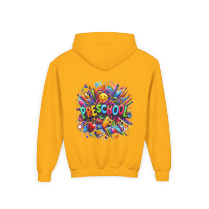 Preschool Kids Hoodie — Colorful Back-to-School Preschool Design