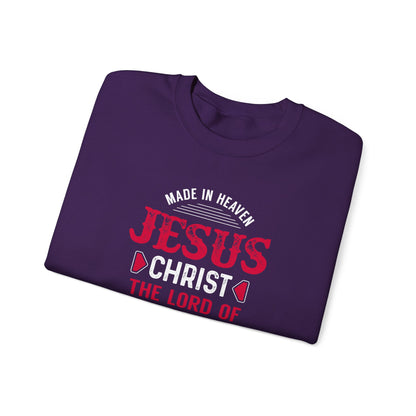 Made in Heaven Jesus Christ The Lord of Life Sweatshirt