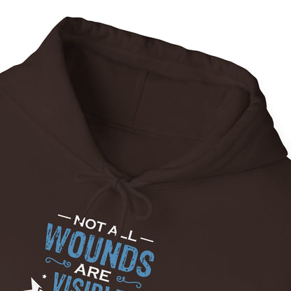 Not All Wounds Are Visible Hoodie