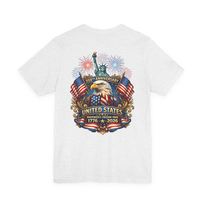 250th Anniversary United States Eagle T-Shirt – 1776–2026 Patriotic Tee