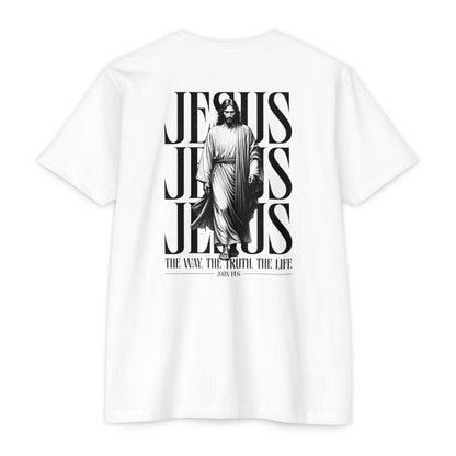 Jesus Graphic T‑Shirt — The Way The Truth The Life Faith Tee