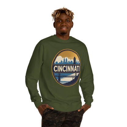 Cincinnati Skyline Crewneck Sweatshirt