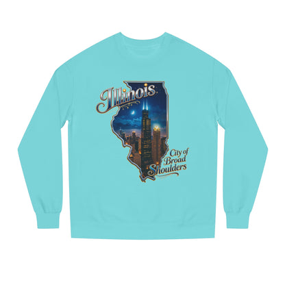 Illinois Skyline Sweatshirt – "City of Broad Shoulders" Crewneck